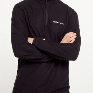 Champion Black Fleece Quarter-Zip Top SZ.L
